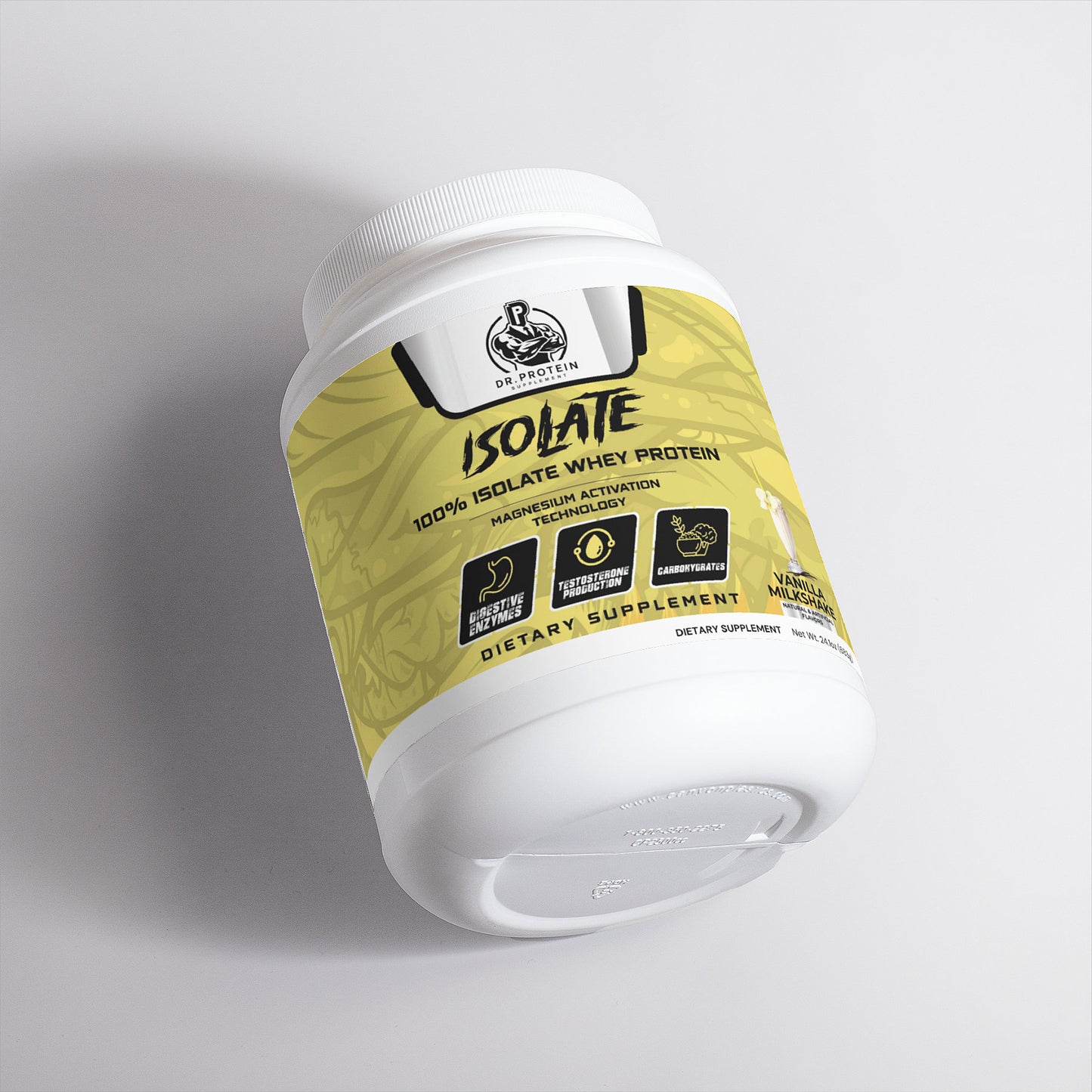 Pure 100% Whey Protein Isolate (Vanilla)