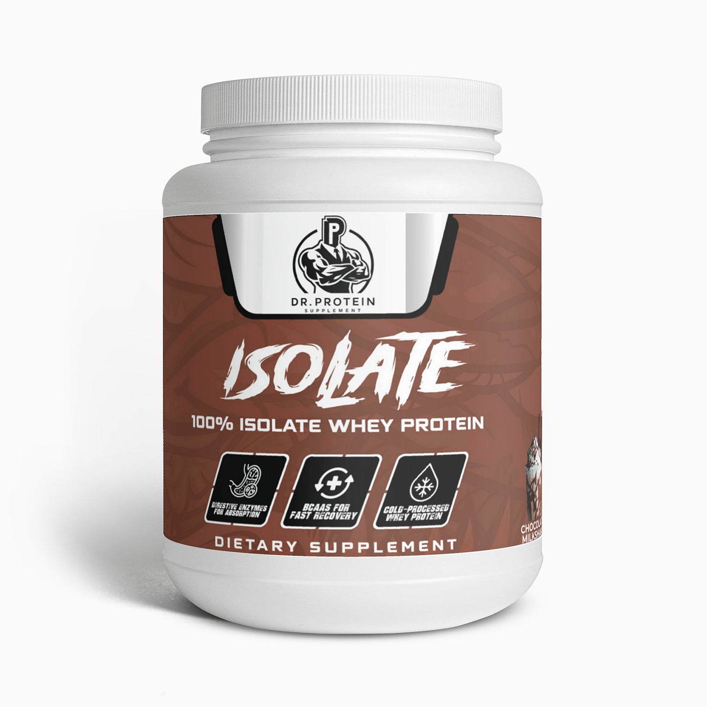 Pure 100% Whey Protein Isolate (Chocolate)